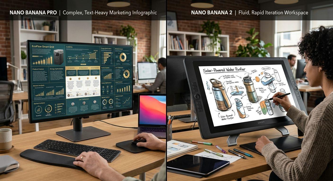 Choosing the Right AI: Nano Banana Pro vs Standard Models