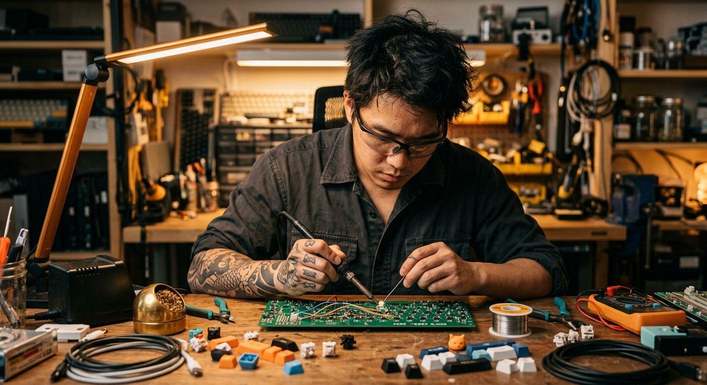 Build A Mechanical Keyboard Builder Instagram Account With An AI Character: A Step By Step Guide