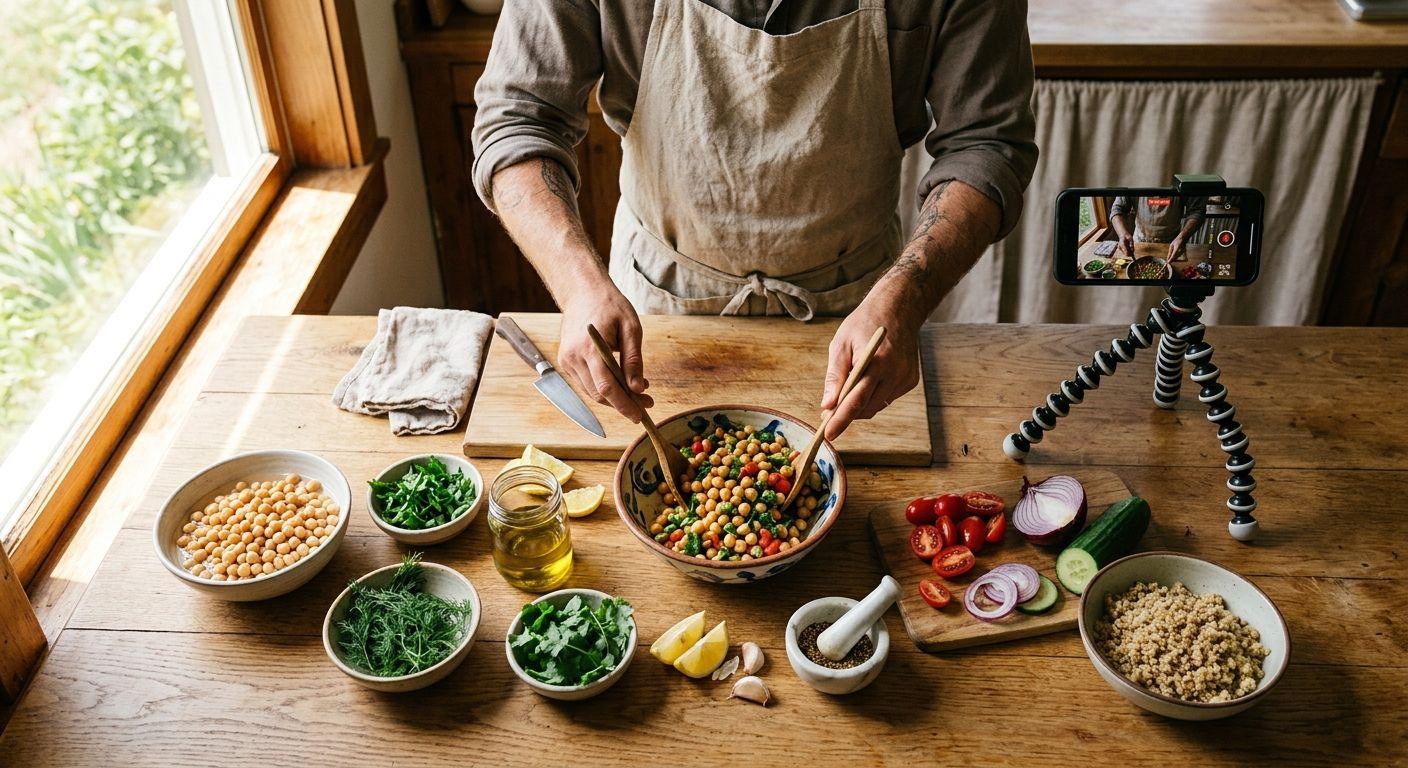 Build A Plant Based Weeknight Cooking Instagram Account With An AI Character: A Step By Step Guide