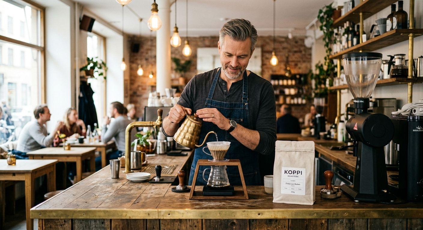 AIキャラクターでスローコーヒーのInstagramアカウントをつくる、ステップバイステップガイド