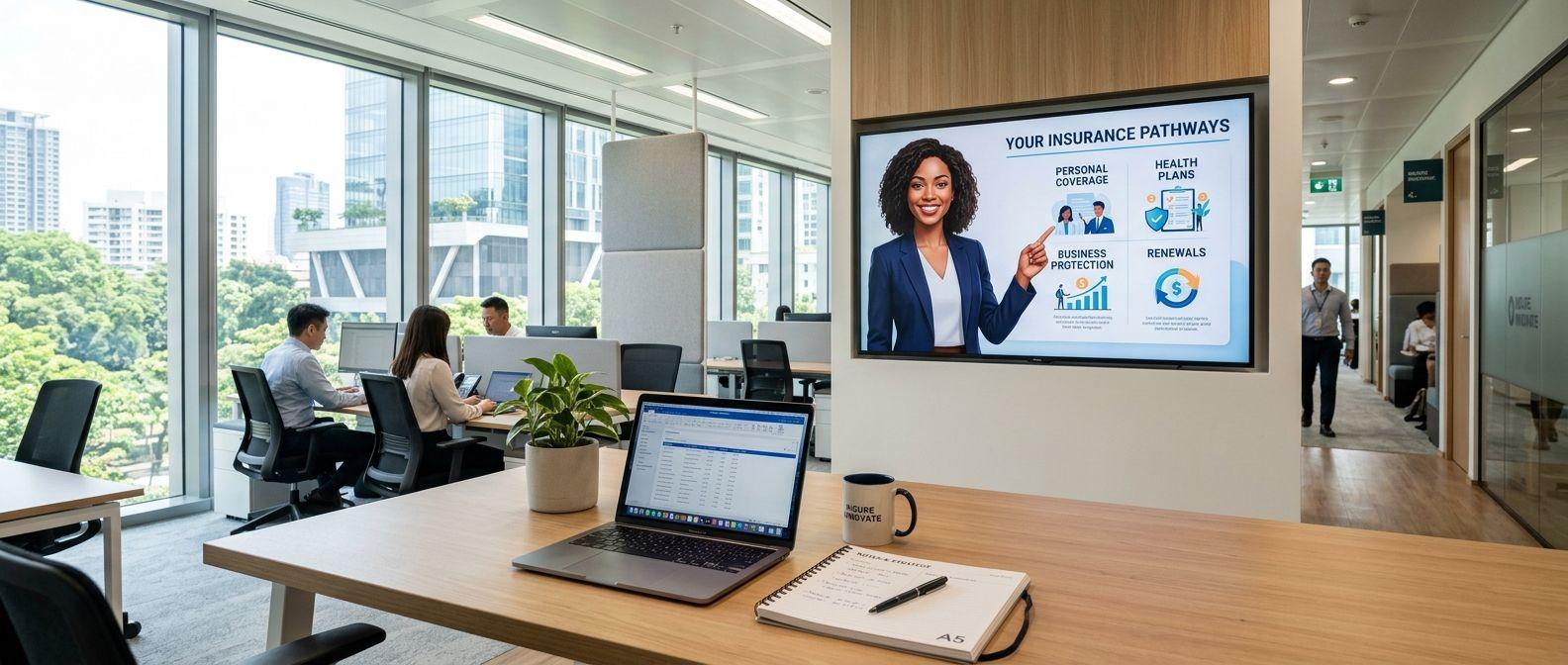 How An Independent Insurance Agency Can Use An AI Character On Social Media